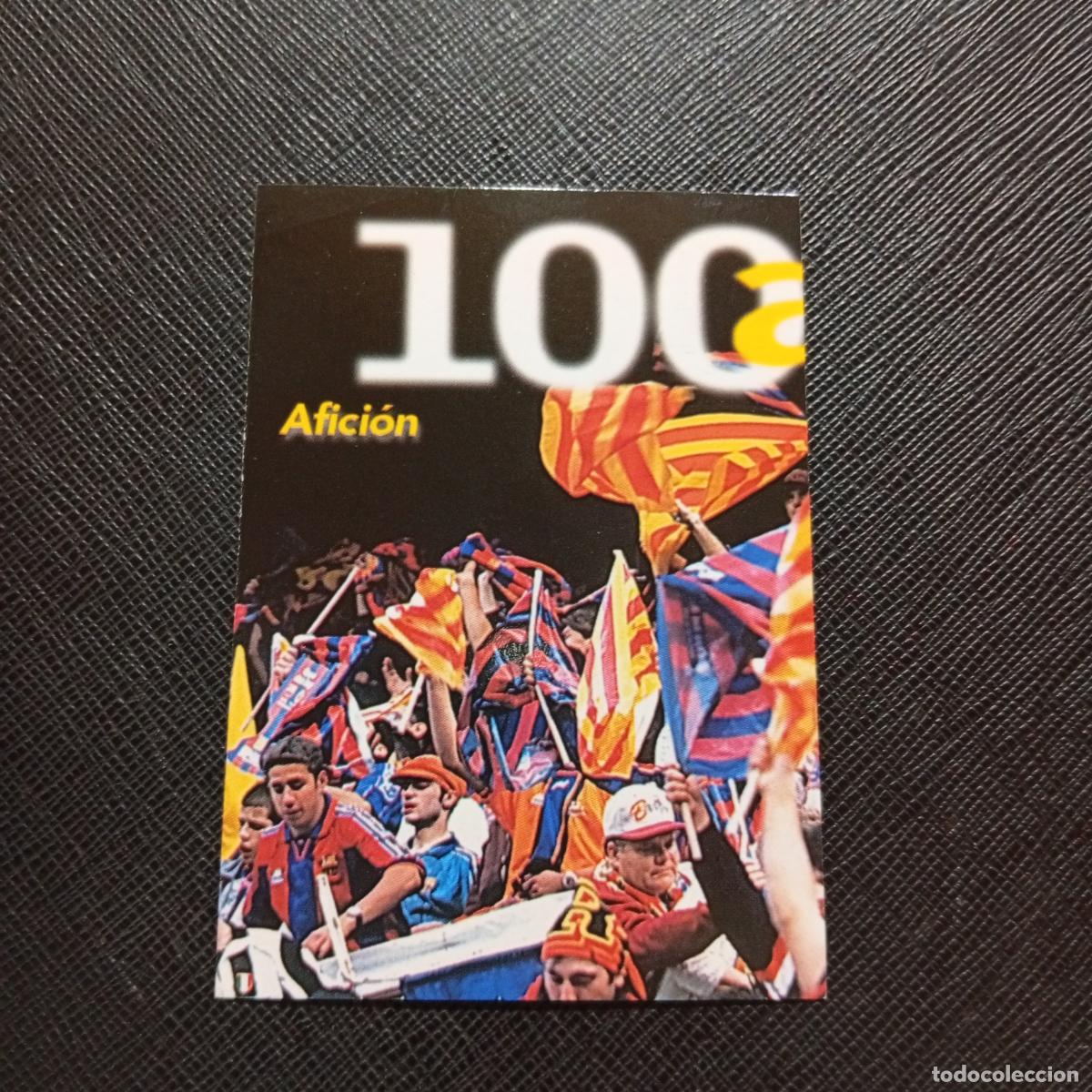 Cromos de f&uacute;tbol: 10 AFICION PANINI BARCELONA 1899 1999 CENTENARIO 100 A&Ntilde;OS CROMO BARCA - A174 PG91