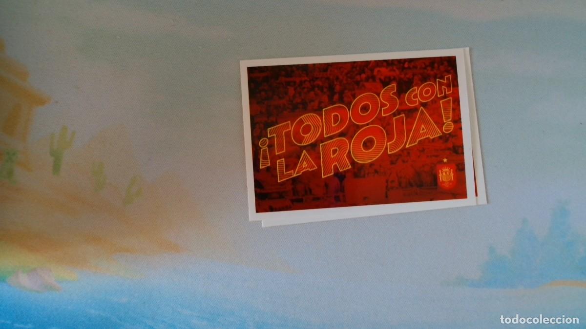 Cromos de f&uacute;tbol: Cromo N&ordm;66 Espa&ntilde;a 2026 Carrefour // &iexcl;TODOS CON LA ROJA!