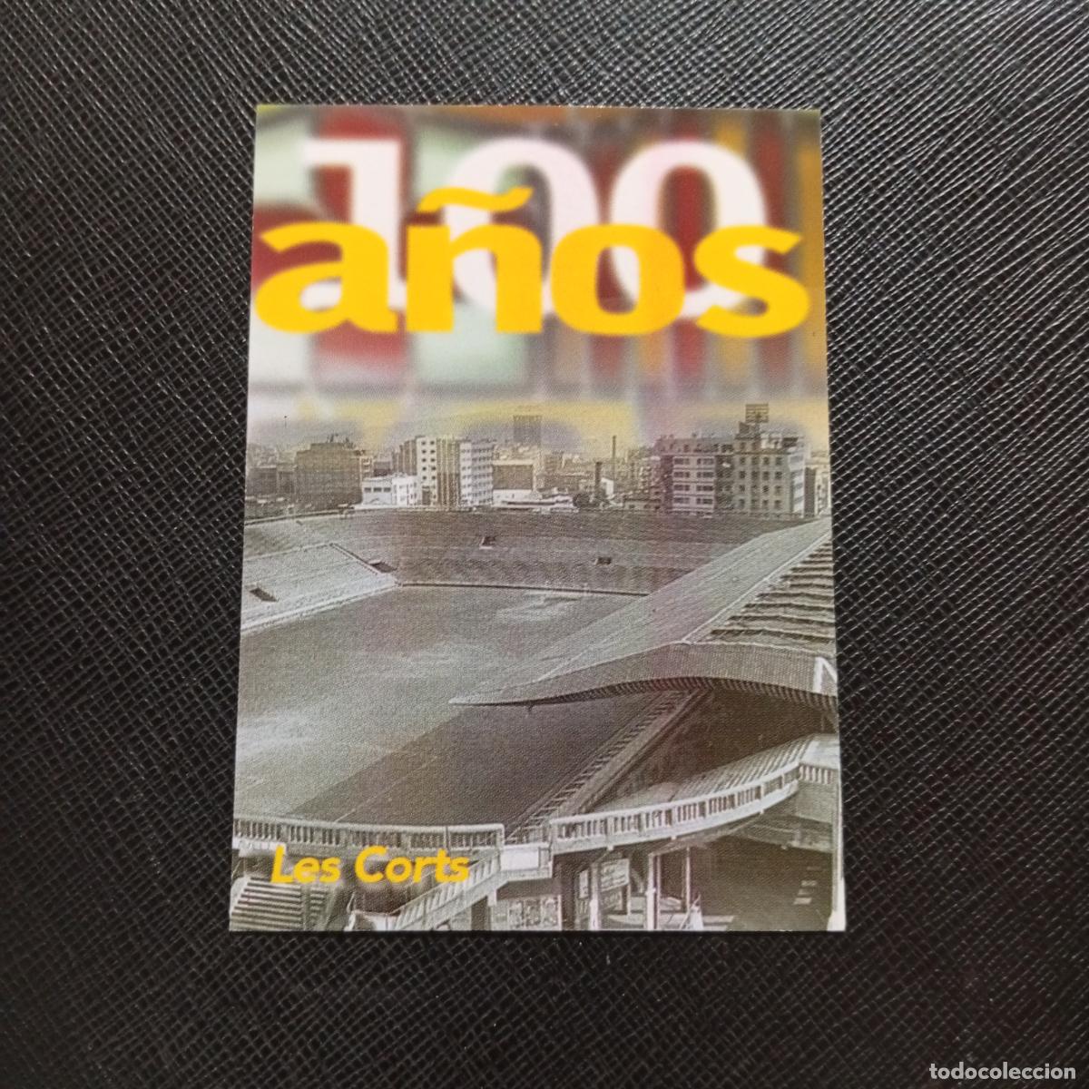 Cromos de f&uacute;tbol: 17 LES CORTS PANINI BARCELONA 1899 1999 CENTENARIO 100 A&Ntilde;OS CROMO BARCA - A174 PG109