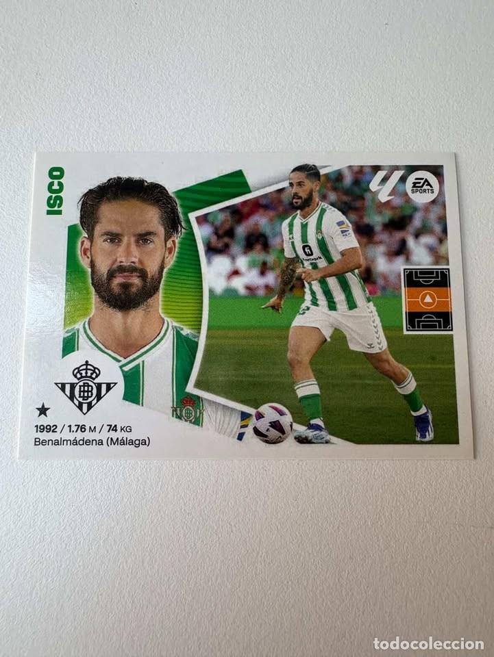 Cromos de f&uacute;tbol: Carta Isco Betis 13 Liga Este 2024-25