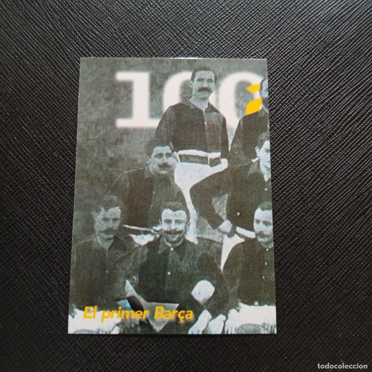 Cromos de f&uacute;tbol: 22 EL PRIMER BARCA PANINI BARCELONA 1899 1999 CENTENARIO 100 A&Ntilde;OS CROMO BARCA - A174 PG118