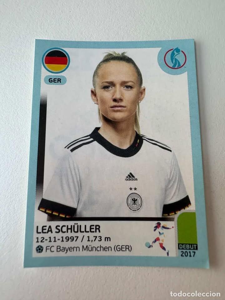 Cromos de f&uacute;tbol: Carta Lea Sch&uuml;ller Alemania 133 Euro England UEFA Women's 2022