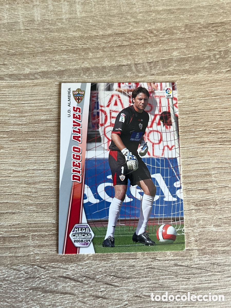 Cromos de Futebol: 2 DIEGO ALVES MEGACRACKS MGK 2008 2009 08 09 ALMER&Iacute;A