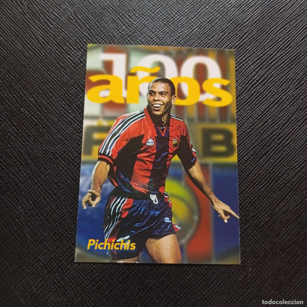 Cromos de Futebol: 25 RONALDO PICHICHIS PANINI BARCELONA 1899 1999 CENTENARIO 100 A&Ntilde;OS CROMO BARCA - A174 PG127