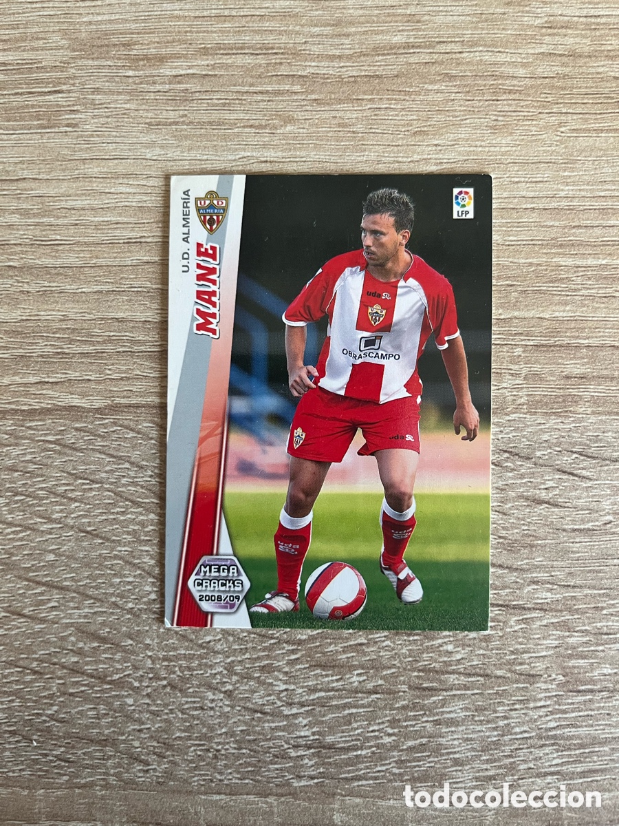 Cromos de f&uacute;tbol: 7 MANE MEGACRACKS MGK 2008 2009 08 09 ALMER&Iacute;A