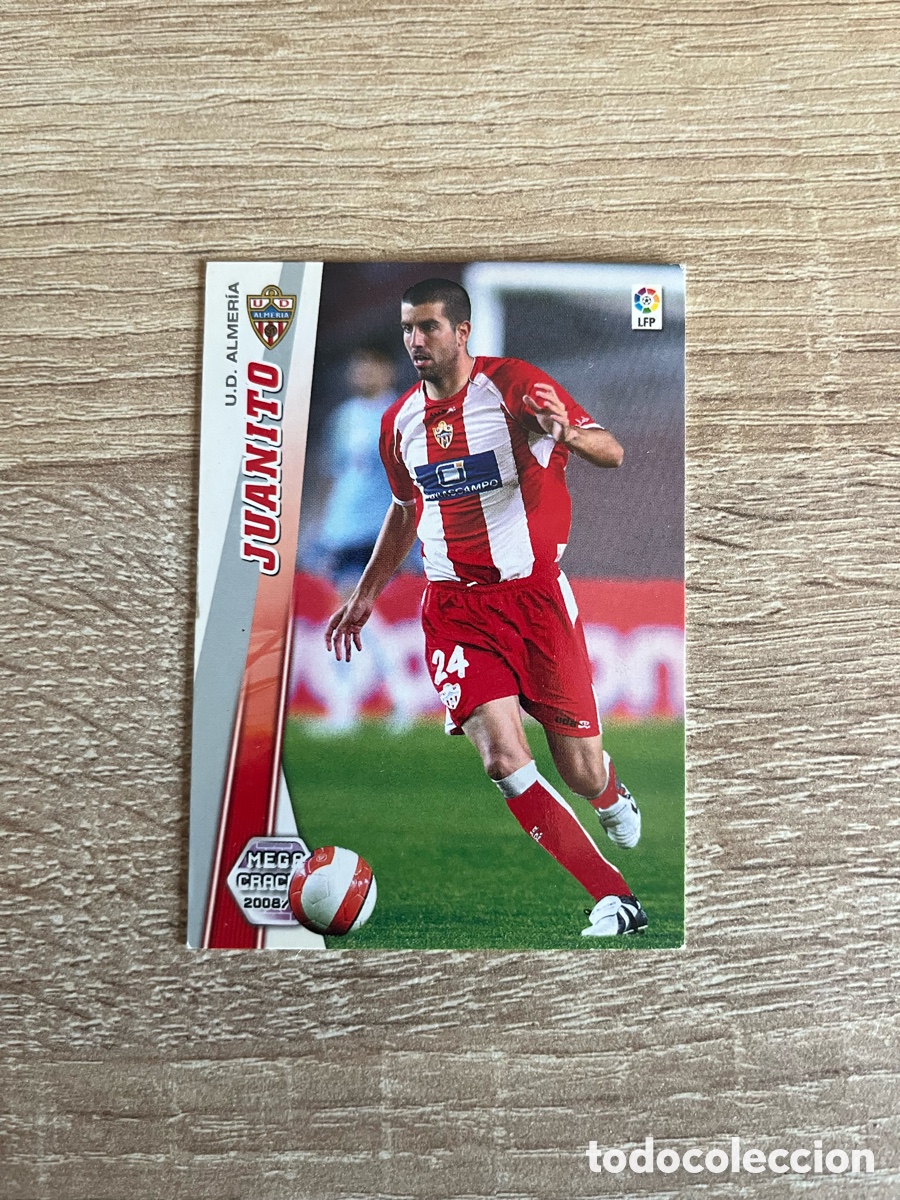 Cromos de f&uacute;tbol: 9 JUANITO MEGACRACKS MGK 2008 2009 08 09 ALMER&Iacute;A