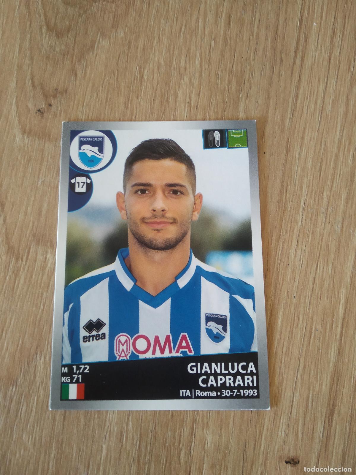Cromos de f&uacute;tbol: 416 GIANLUCA CAPRARI PESCARA CROMO FUTBOL PANINI LIGA ITALIA 16-17 CALCIATORI 2016-2017