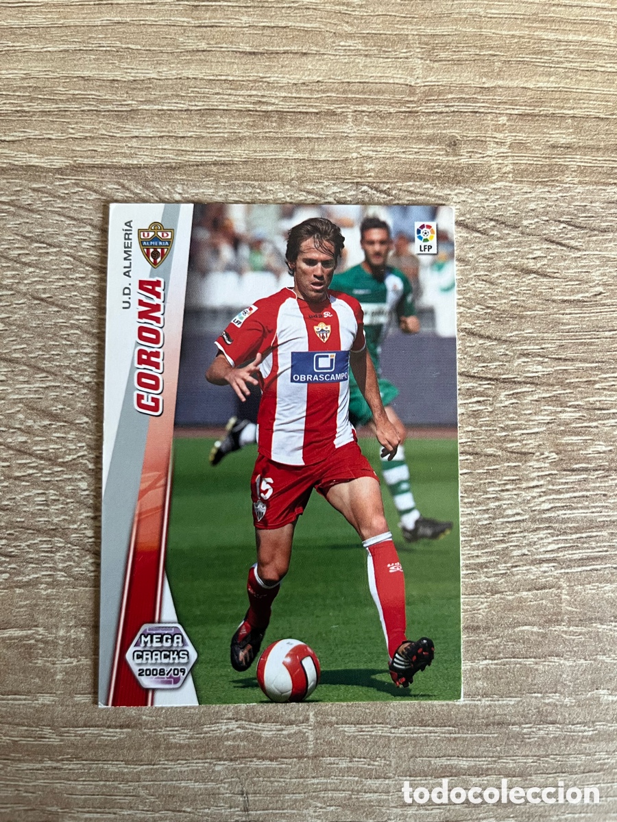 Cromos de f&uacute;tbol: 12 CORONA MEGACRACKS MGK 2008 2009 08 09 ALMER&Iacute;A