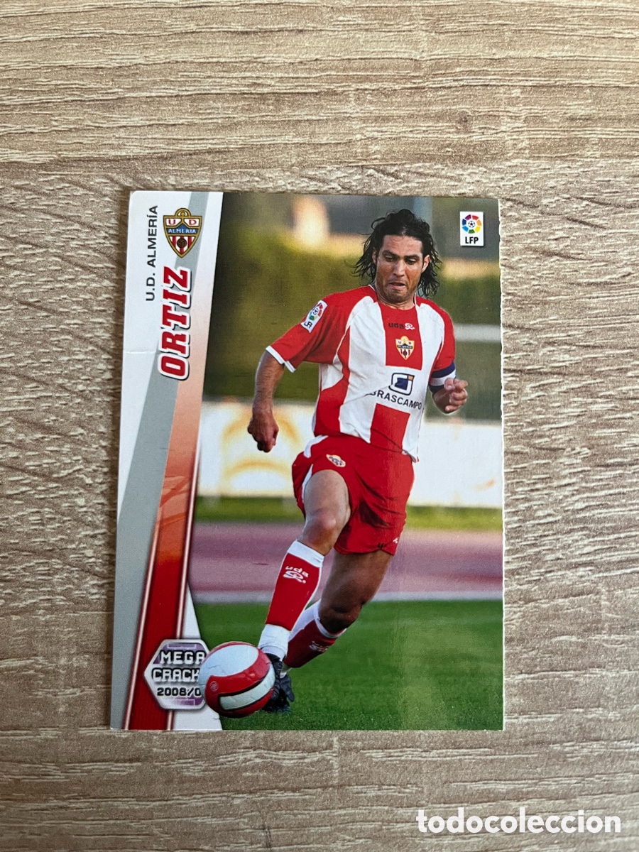 Cromos de f&uacute;tbol: 14 ORTIZ MEGACRACKS MGK 2008 2009 08 09 ALMER&Iacute;A