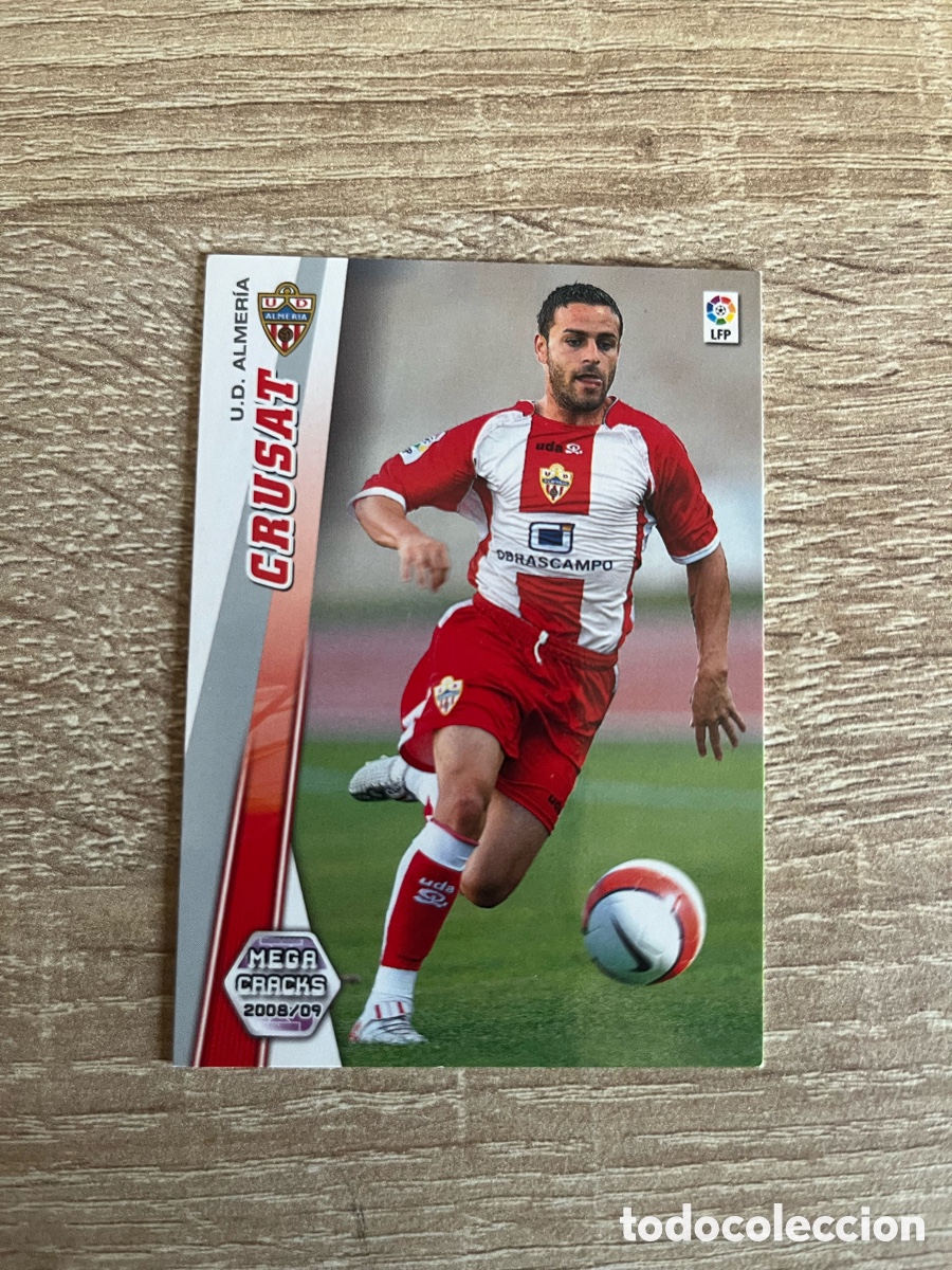 Cromos de f&uacute;tbol: 15 CRUSAT MEGACRACKS MGK 2008 2009 08 09 ALMER&Iacute;A