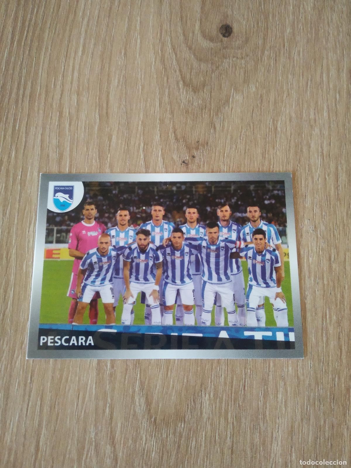 Cromos de f&uacute;tbol: 423 EQUIPO PLANTILLA PESCARA CROMO FUTBOL PANINI LIGA ITALIA 16-17 CALCIATORI 2016-2017