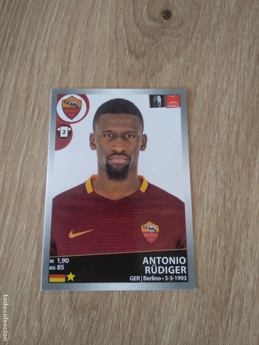 Cromos de f&uacute;tbol: 426 RUDIGER ROMA CROMO FUTBOL PANINI LIGA ITALIA 16-17 CALCIATORI 2016-2017