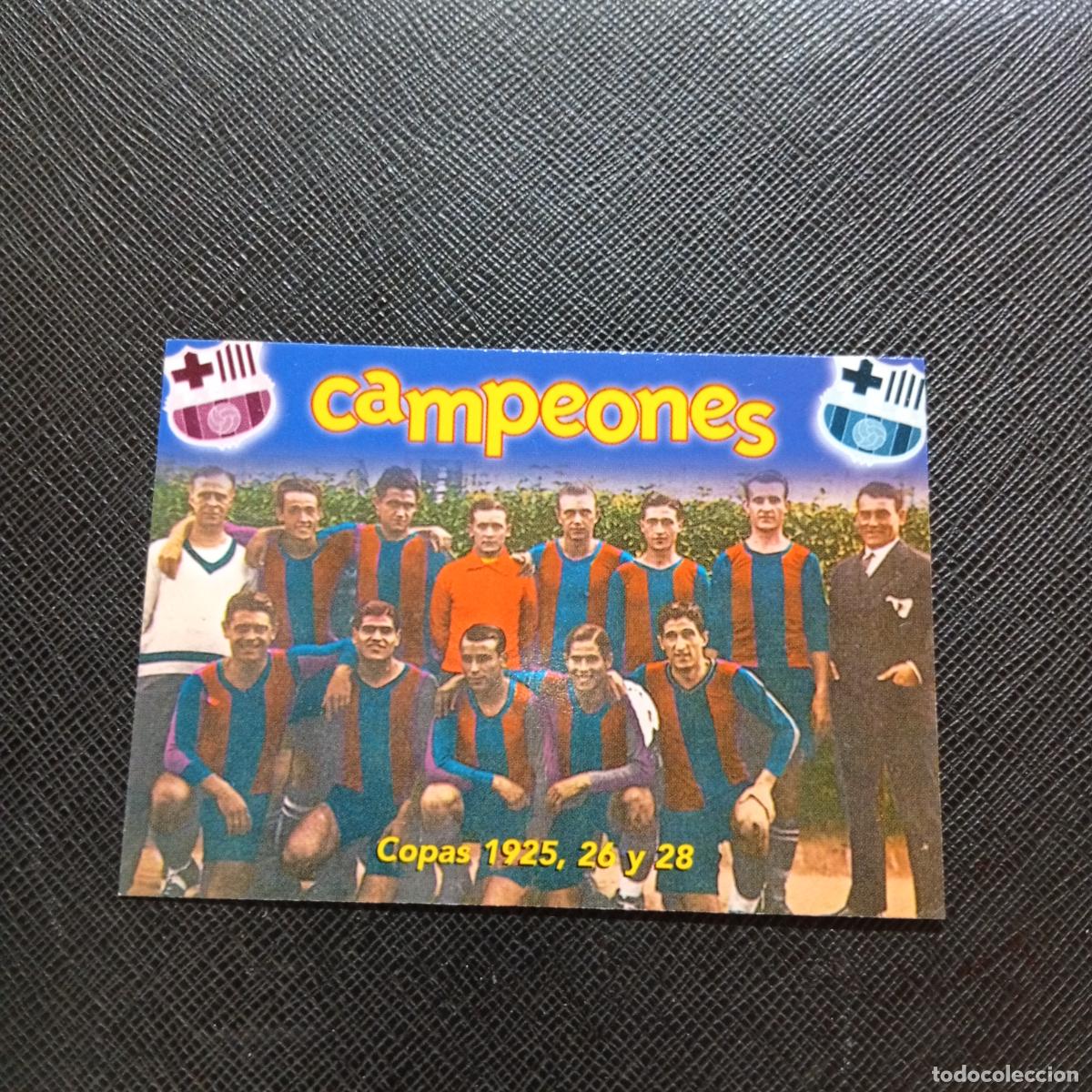 Cromos de f&uacute;tbol: 30 COPAS 1925 26 28 PANINI BARCELONA 1899 1999 CENTENARIO 100 A&Ntilde;OS CROMO BARCA - A174 PG136