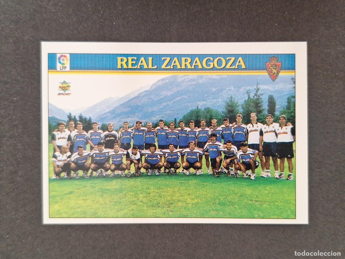 Fu&szlig;ball-Sticker: L1 EQUIPO REAL ZARAGOZA 369 MUNDICROMO LAS FICHAS DE LA LIGA 2000 99 00
