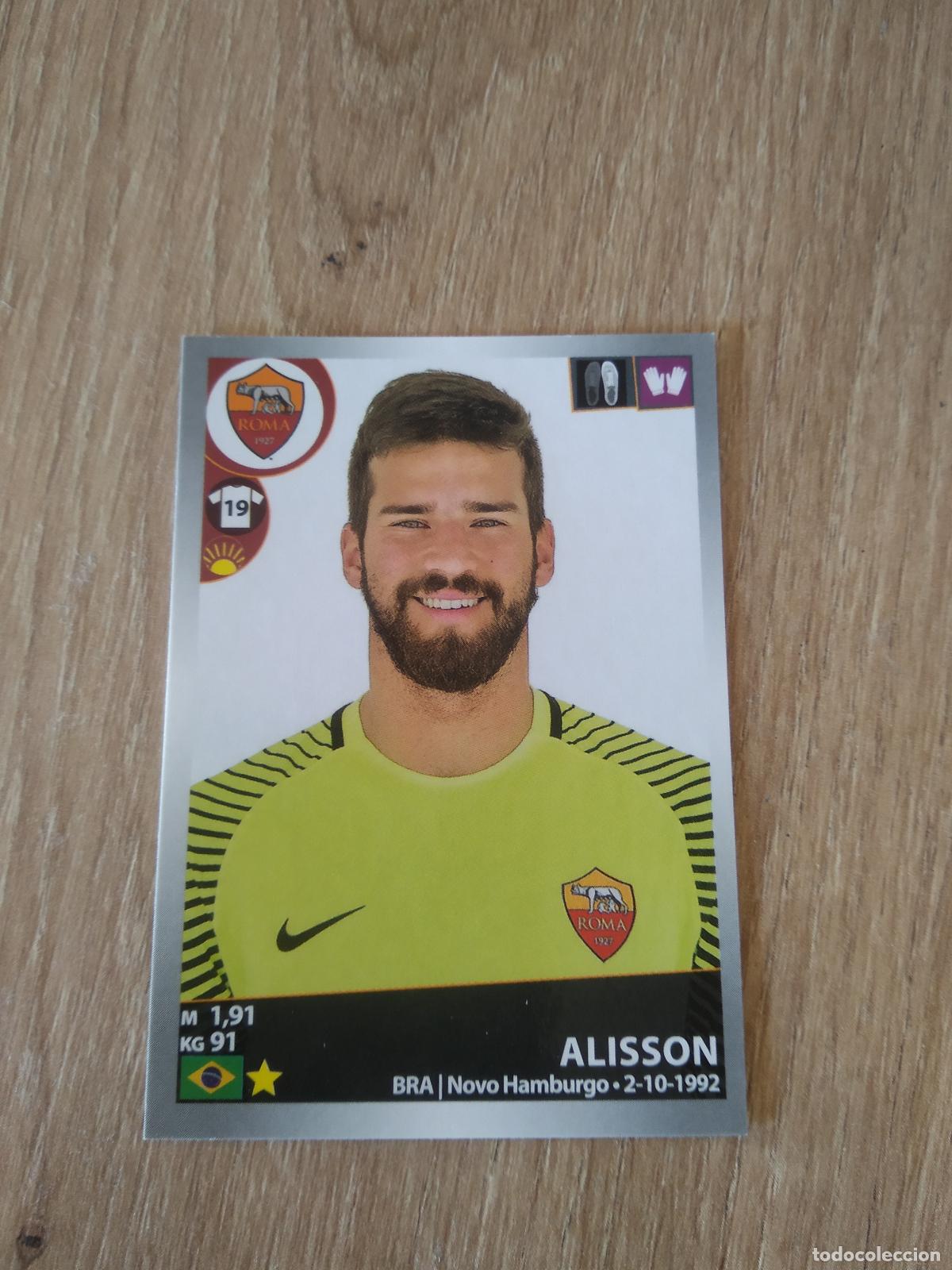 Fu&szlig;ball-Sticker: 429 ALISSON ROMA CROMO FUTBOL PANINI LIGA ITALIA 16-17 CALCIATORI 2016-2017