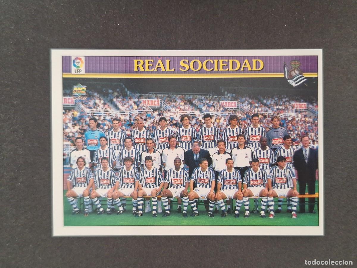 Fu&szlig;ball-Sticker: L1 EQUIPO REAL SOCIEDAD 370 MUNDICROMO LAS FICHAS DE LA LIGA 2000 99 00
