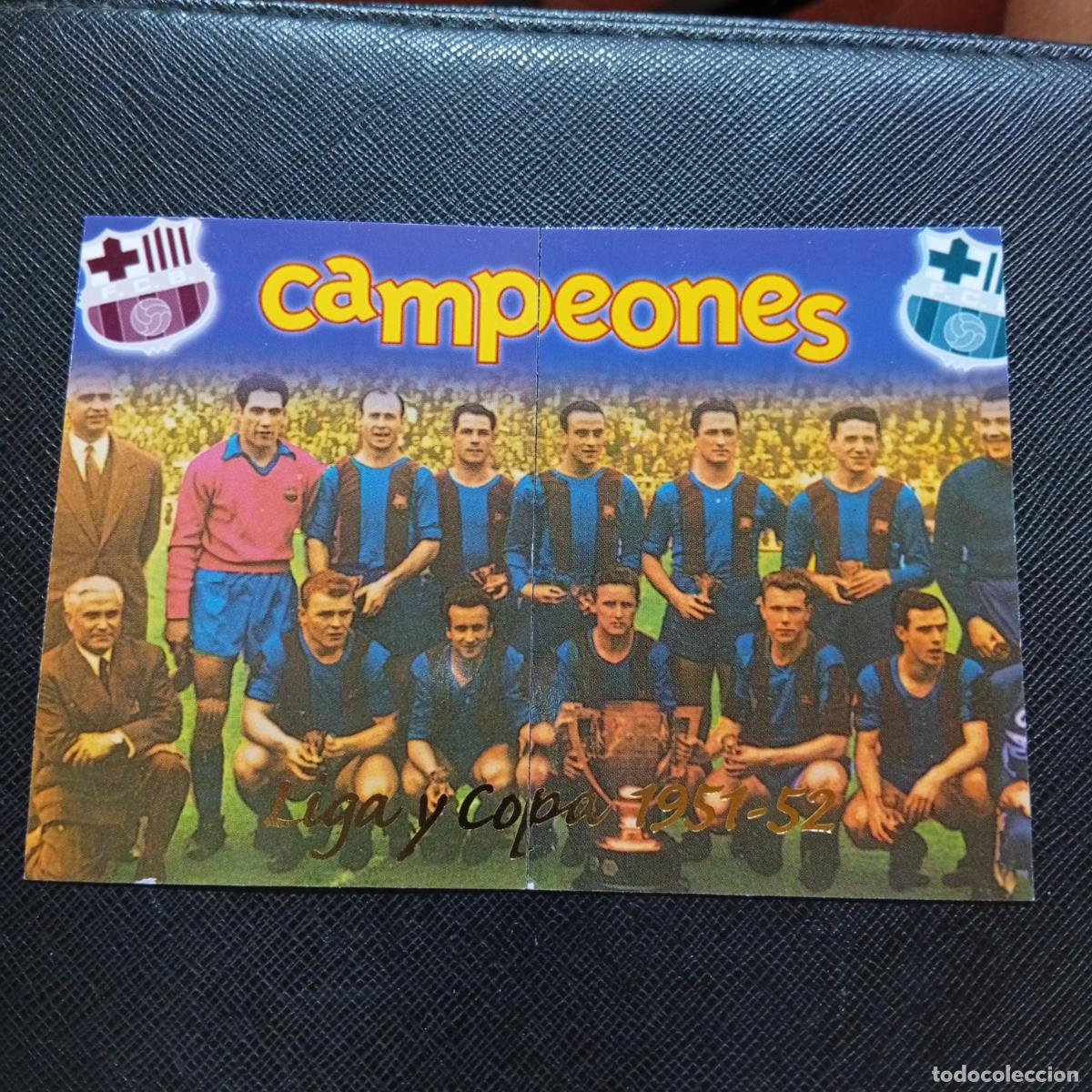 Fu&szlig;ball-Sticker: 38 39 KUBALA LIGA Y COPA PANINI BARCELONA 1899 1999 CENTENARIO 100 A&Ntilde;OS CROMO BARCA - A174 PG181