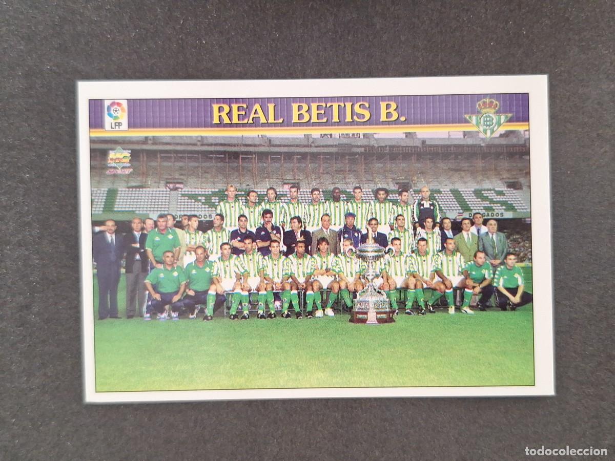 Fu&szlig;ball-Sticker: L1 EQUIPO REAL BETIS BALOMPIE 371 MUNDICROMO LAS FICHAS DE LA LIGA 2000 99 00