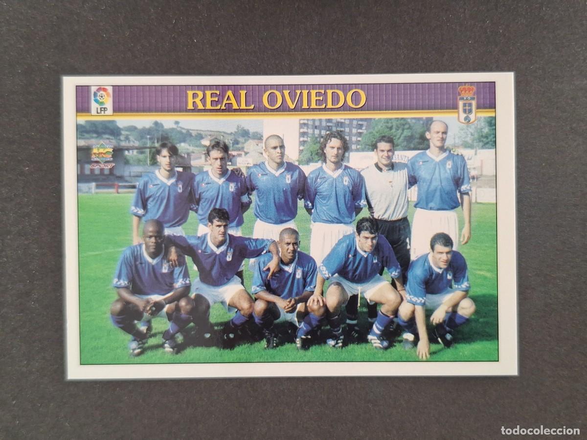 Cartes &agrave; collectionner de Football: L1 EQUIPO REAL OVIEDO 374 MUNDICROMO LAS FICHAS DE LA LIGA 2000 99 00