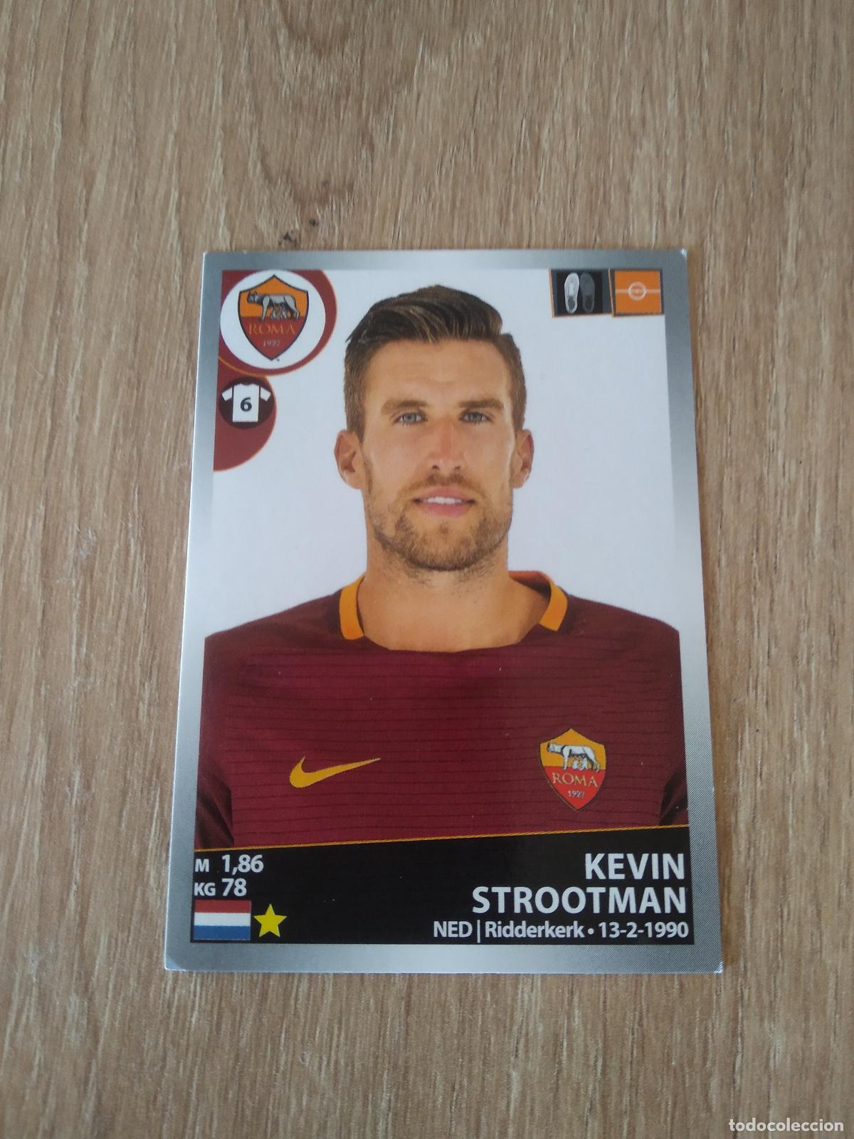 Cartes &agrave; collectionner de Football: 439 STROOTMAN ROMA CROMO FUTBOL PANINI LIGA ITALIA 16-17 CALCIATORI 2016-2017