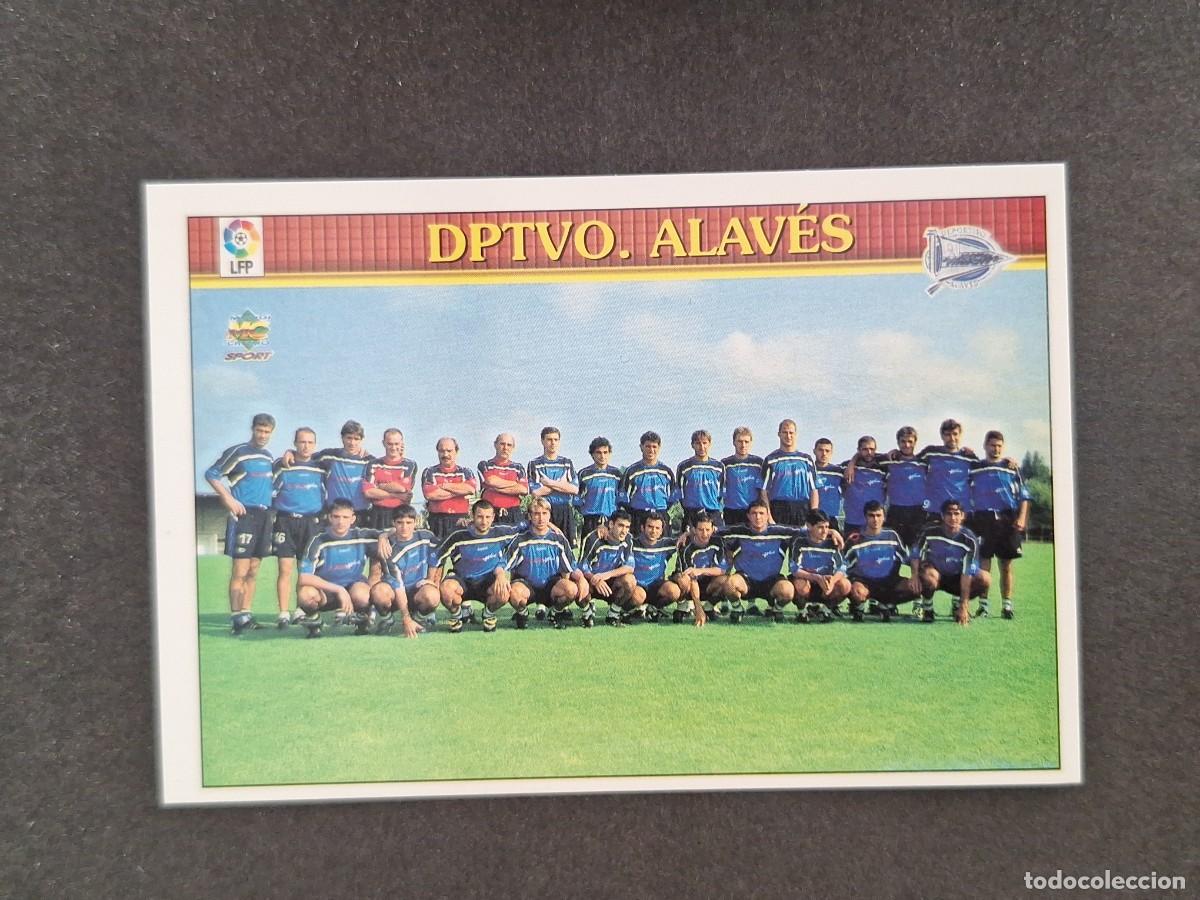 Cartes &agrave; collectionner de Football: L1 EQUIPO DEPORTIVO ALAVES 376 MUNDICROMO LAS FICHAS DE LA LIGA 2000 99 00