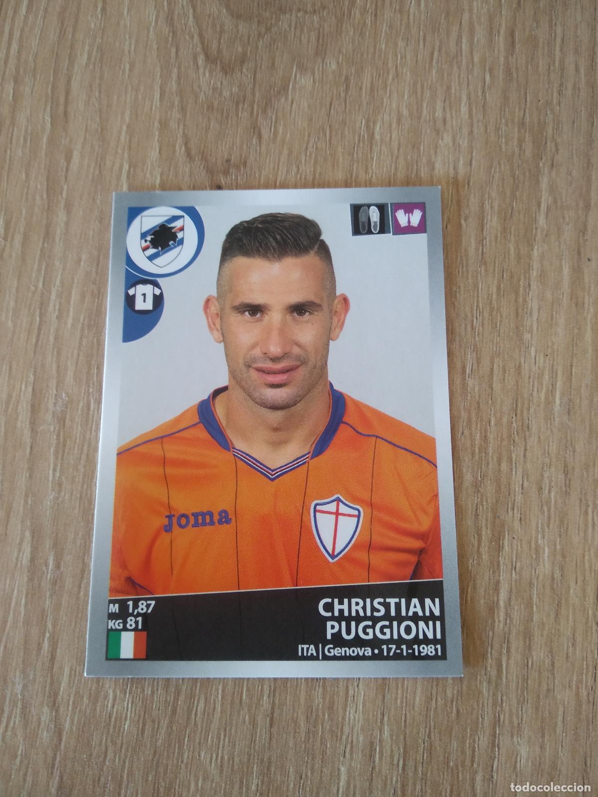 Cartes &agrave; collectionner de Football: 457 CHRISTIAN PUGGIONI SAMPDORIA CROMO FUTBOL PANINI LIGA ITALIA 16-17 CALCIATORI 2016-2017