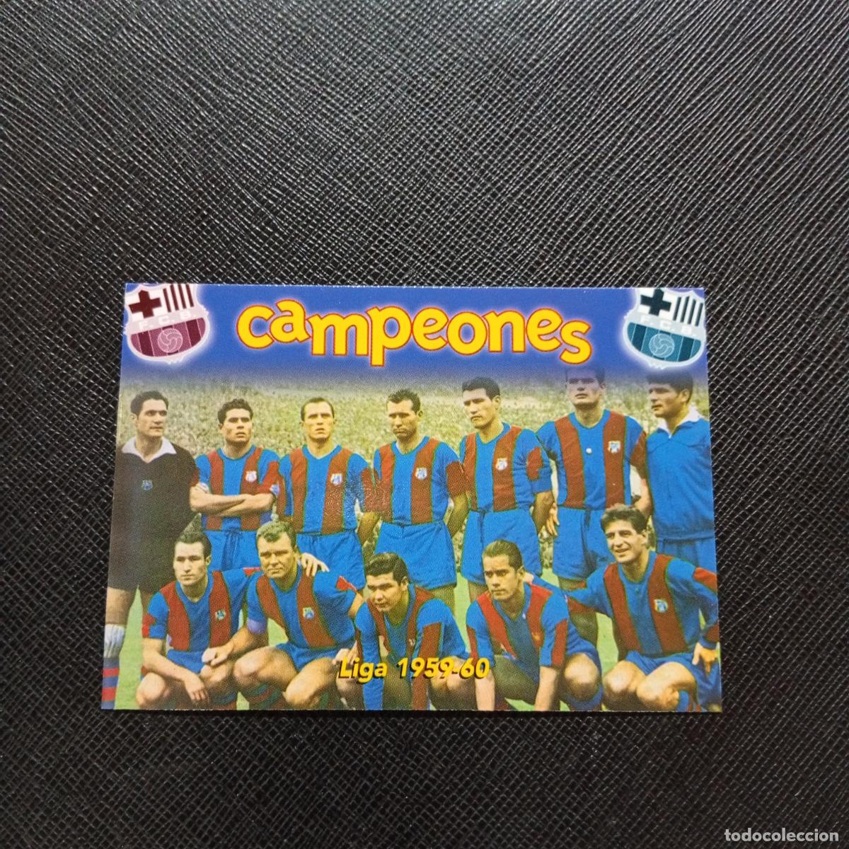 Cromos de f&uacute;tbol: 45 LIGA Y COPA 1959 60 PANINI BARCELONA 1899 1999 CENTENARIO 100 A&Ntilde;OS CROMO BARCA - A174 PG217