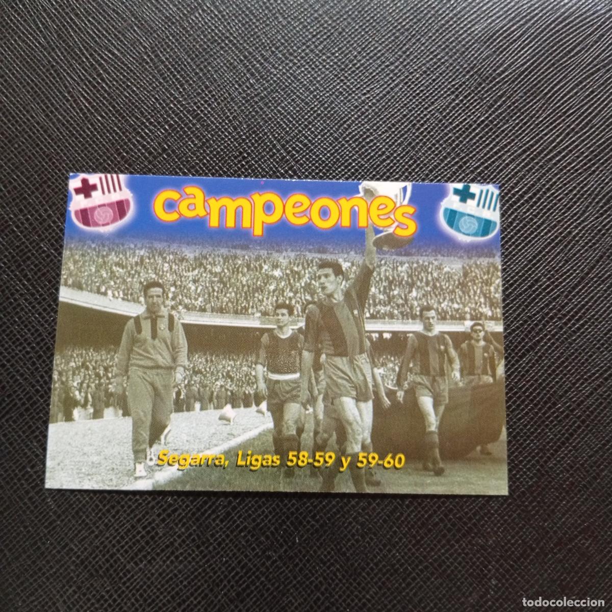 Cromos de f&uacute;tbol: 46 SEGARRA PANINI BARCELONA 1899 1999 CENTENARIO 100 A&Ntilde;OS CROMO BARCA - A174 PG217