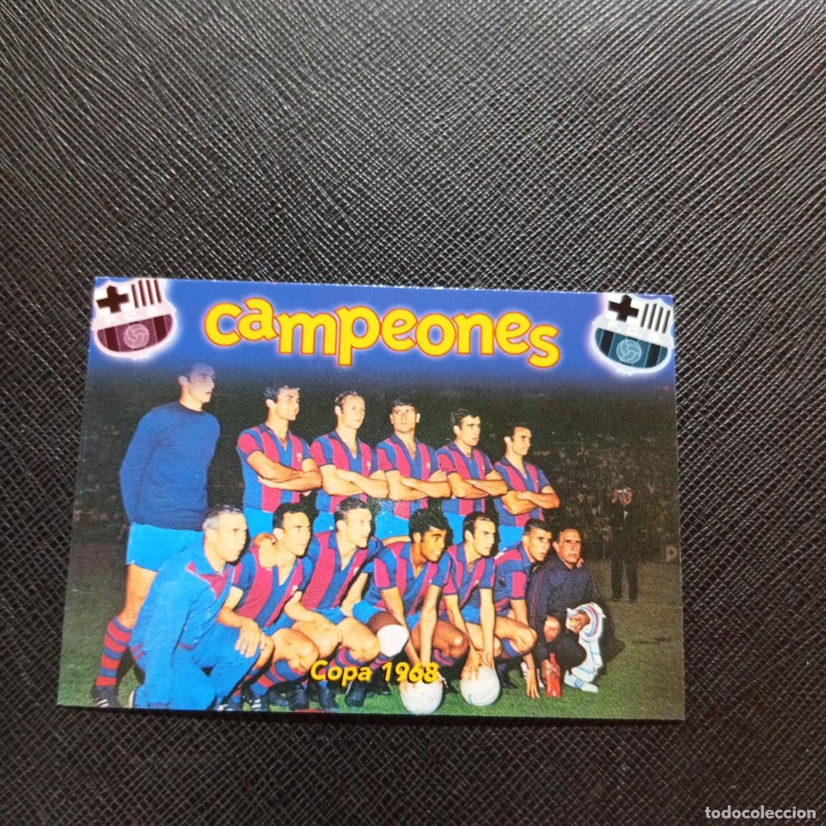 Cromos de f&uacute;tbol: 50 COPA 1968 PANINI BARCELONA 1899 1999 CENTENARIO 100 A&Ntilde;OS CROMO BARCA - A174 PG226