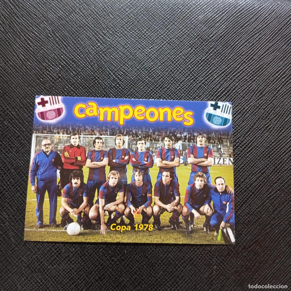 Cromos de f&uacute;tbol: 55 JOHAN CRUYFF COPA 1978 PANINI BARCELONA 1899 1999 CENTENARIO 100 A&Ntilde;OS CROMO BARCA - A174 PG235
