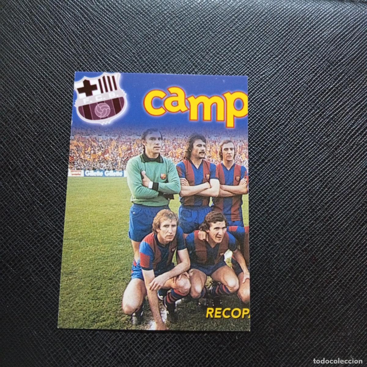 Cromos de f&uacute;tbol: 56 RECOPA 1978 79 PANINI BARCELONA 1899 1999 CENTENARIO 100 A&Ntilde;OS CROMO BARCA - A174 PG235
