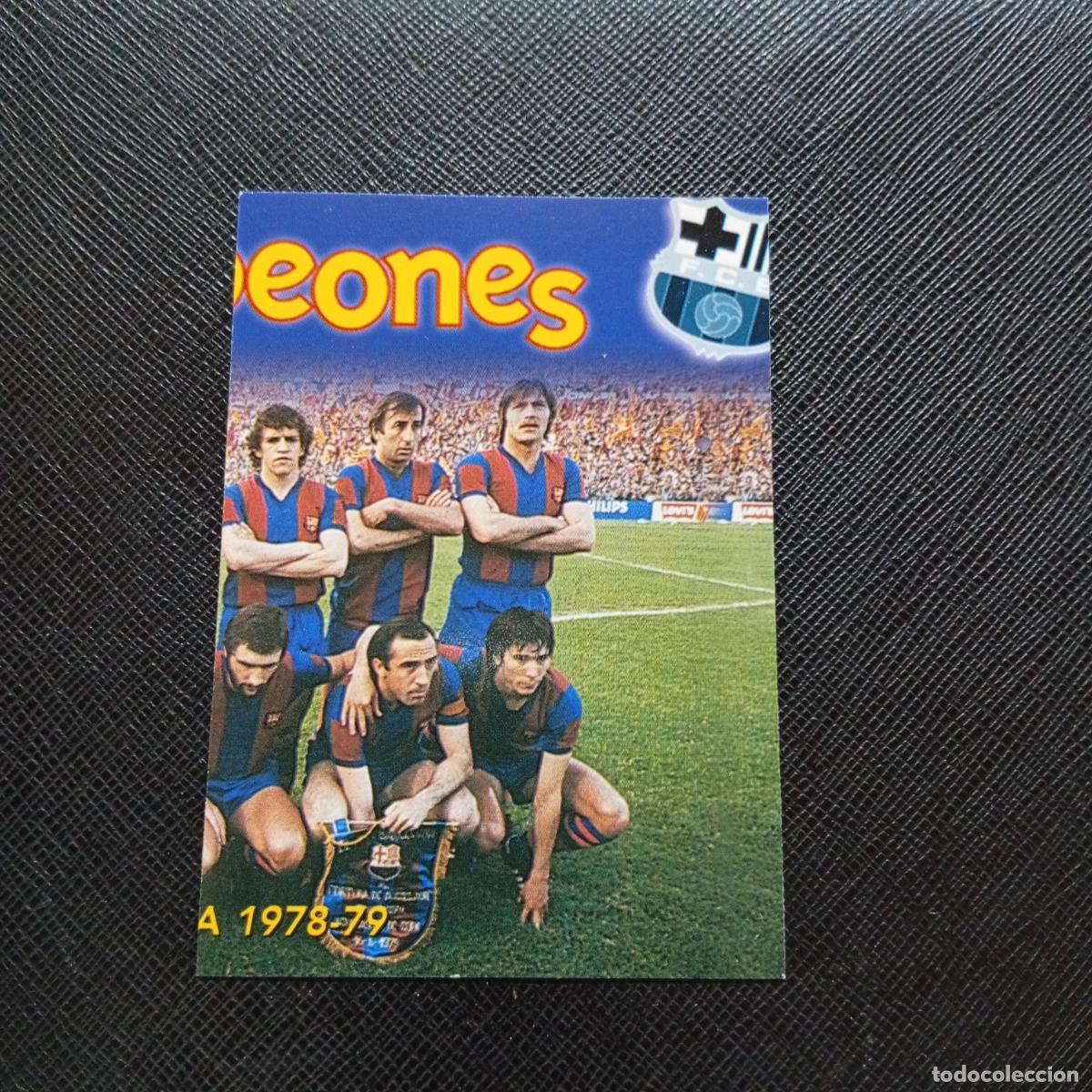 Cromos de f&uacute;tbol: 57 RECOPA 1978 79 PANINI BARCELONA 1899 1999 CENTENARIO 100 A&Ntilde;OS CROMO BARCA - A174 PG235