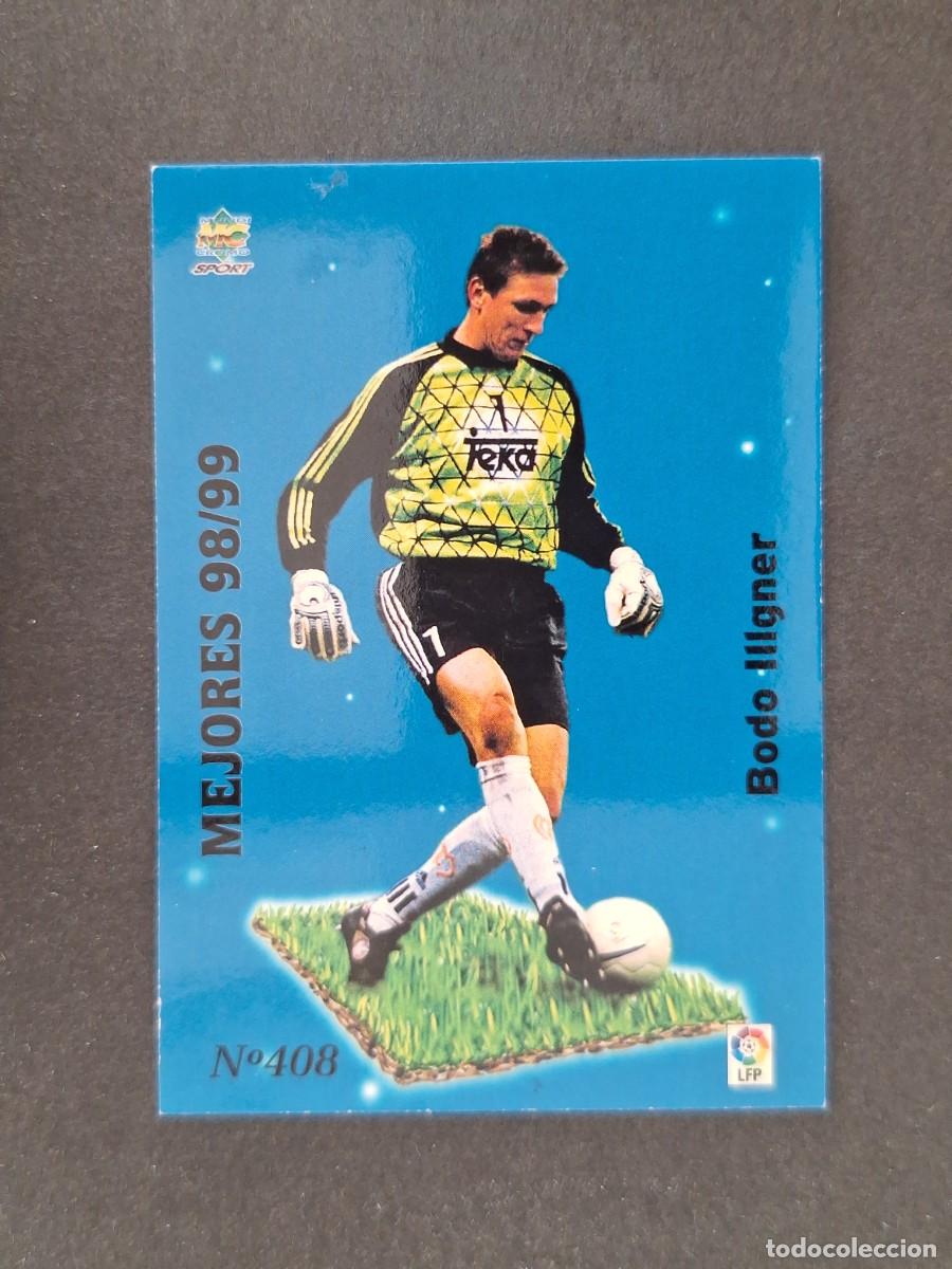 Figurine di Calcio: L1 ILLGNER REAL MADRID MEJORES 98/99 408 MUNDICROMO LAS FICHAS DE LA LIGA 2000 99 00