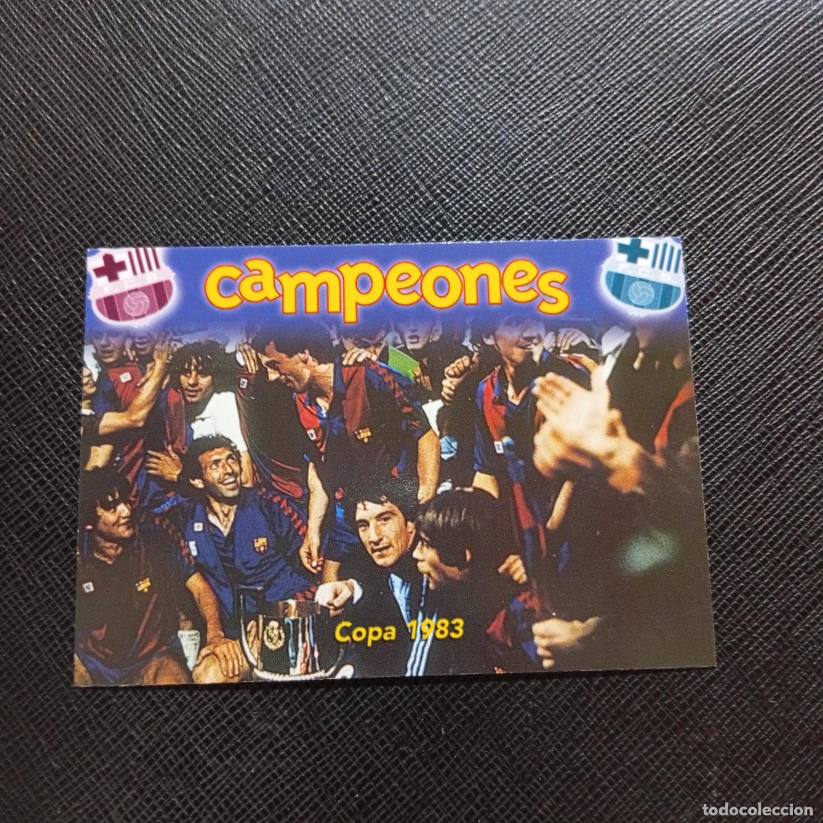 Figurine di Calcio: 61 COPA 1983 PANINI BARCELONA 1899 1999 CENTENARIO 100 A&Ntilde;OS CROMO BARCA - A174 PG253