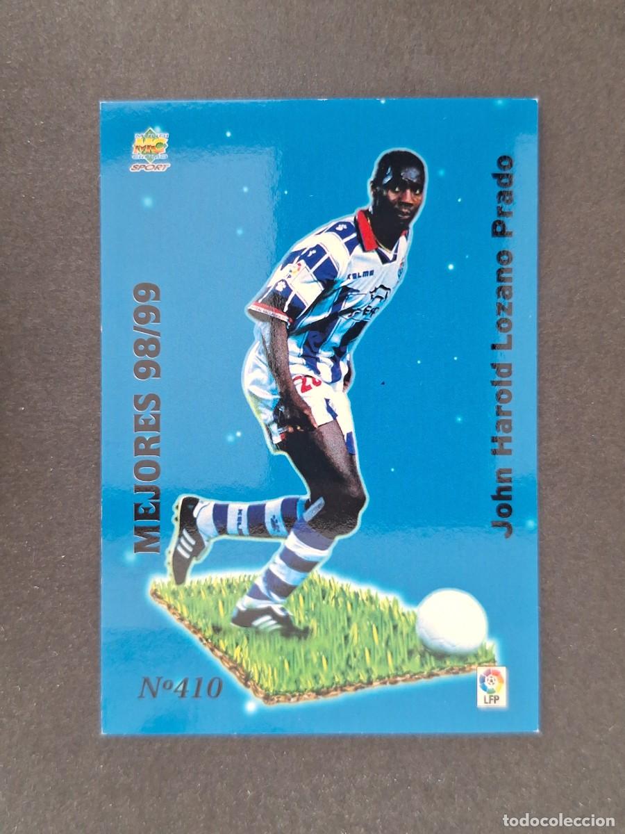 Cromos de Futebol: L1 LOZANO REAL VALLADOLID MEJORES 98/99 410 MUNDICROMO LAS FICHAS DE LA LIGA 2000 99 00