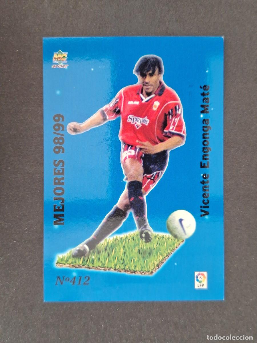Cromos de Futebol: L1 ENGONGA R. C. D. MALLORCA MEJORES 98/99 412 MUNDICROMO LAS FICHAS DE LA LIGA 2000 99 00