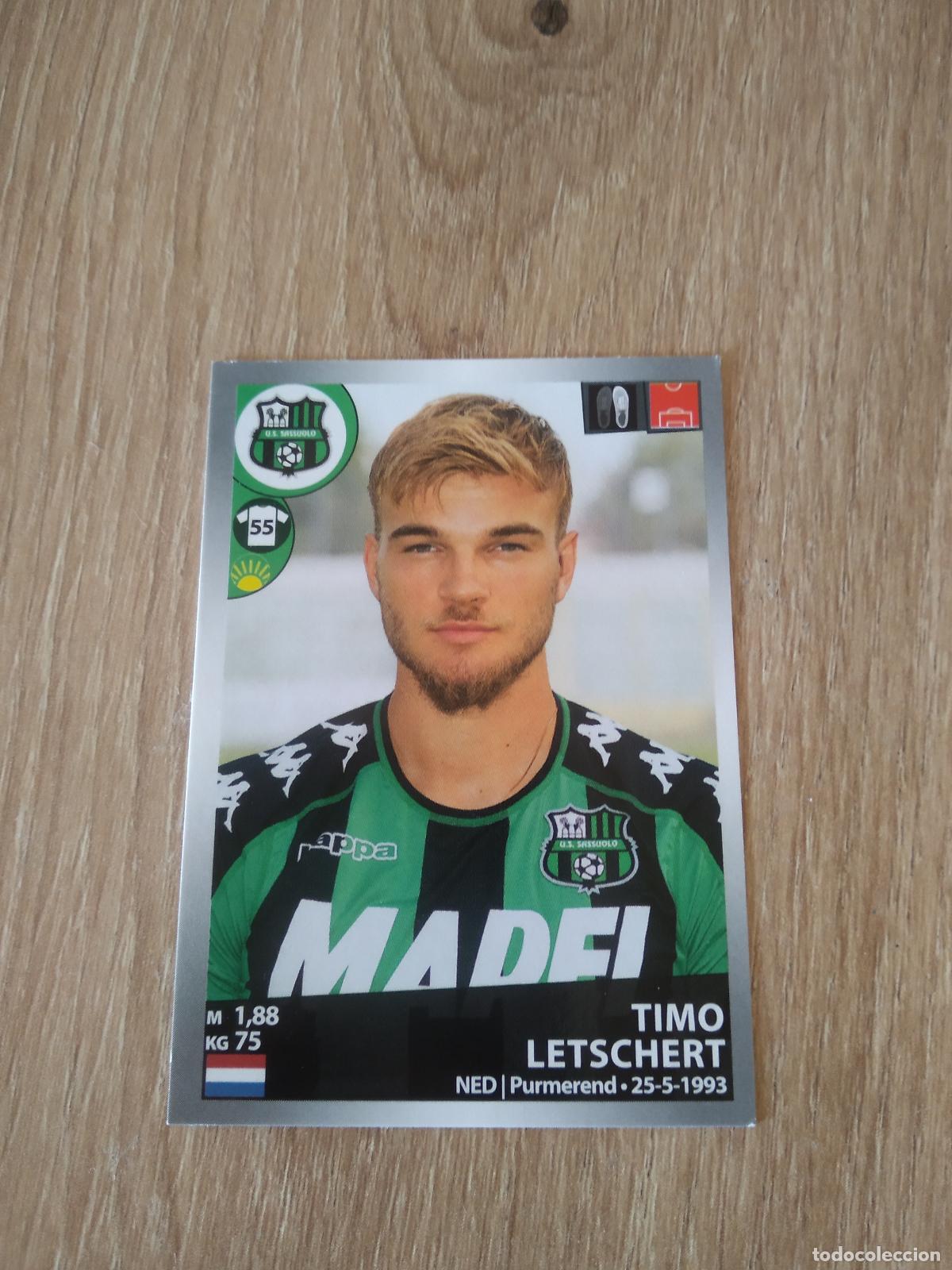 Cartes &agrave; collectionner de Football: 487 TIMO LETSCHERT SASSUOLO CROMO FUTBOL PANINI LIGA ITALIA 16-17 CALCIATORI 2016-2017