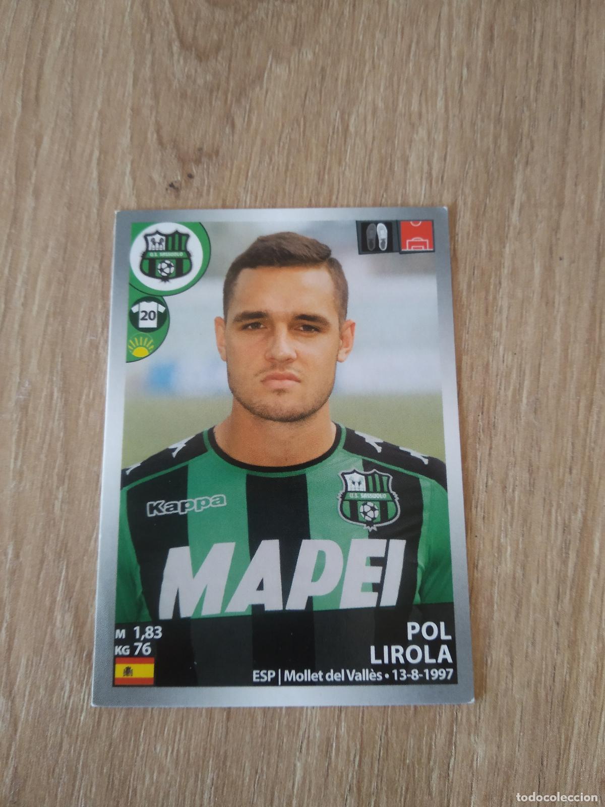 Cartes &agrave; collectionner de Football: 488 POL LIROLA SASSUOLO CROMO FUTBOL PANINI LIGA ITALIA 16-17 CALCIATORI 2016-2017