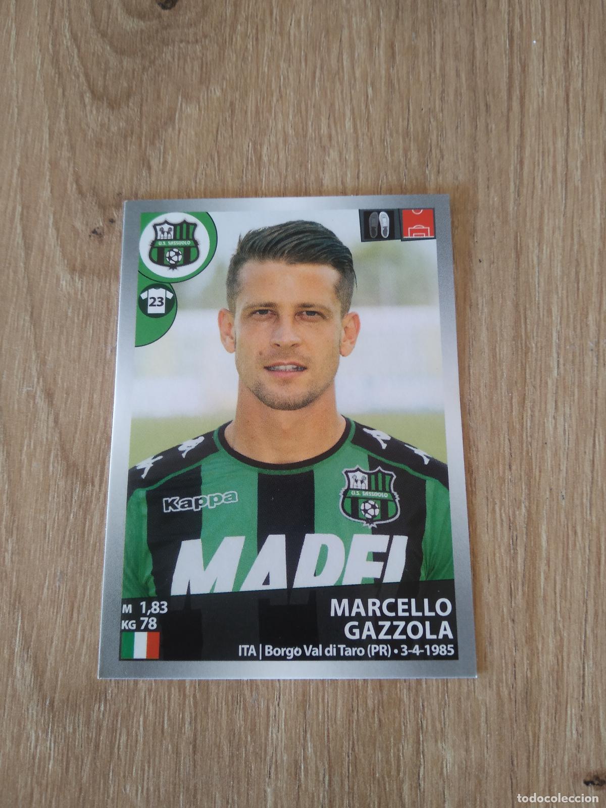 Cartes &agrave; collectionner de Football: 489 MARCELLO GAZZOLA SASSUOLO CROMO FUTBOL PANINI LIGA ITALIA 16-17 CALCIATORI 2016-2017