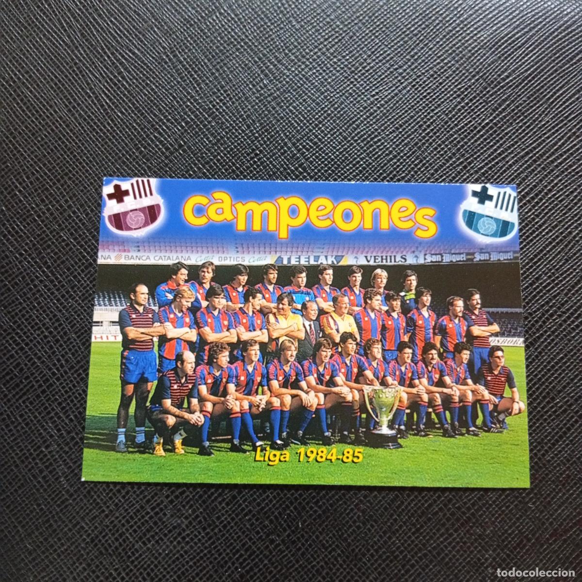 Fu&szlig;ball-Sticker: 62 LIGA 1984 85 PANINI BARCELONA 1899 1999 CENTENARIO 100 A&Ntilde;OS CROMO BARCA - A174 PG253