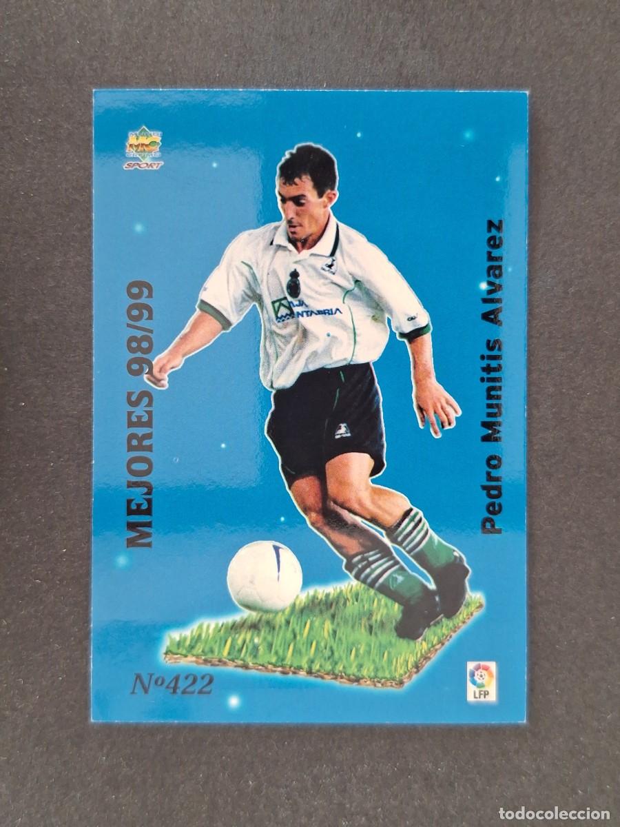 Fu&szlig;ball-Sticker: L1 MUNITIS RACING DE SANTANDER MEJORES 98/99 422 MUNDICROMO LAS FICHAS DE LA LIGA 2000 99 00