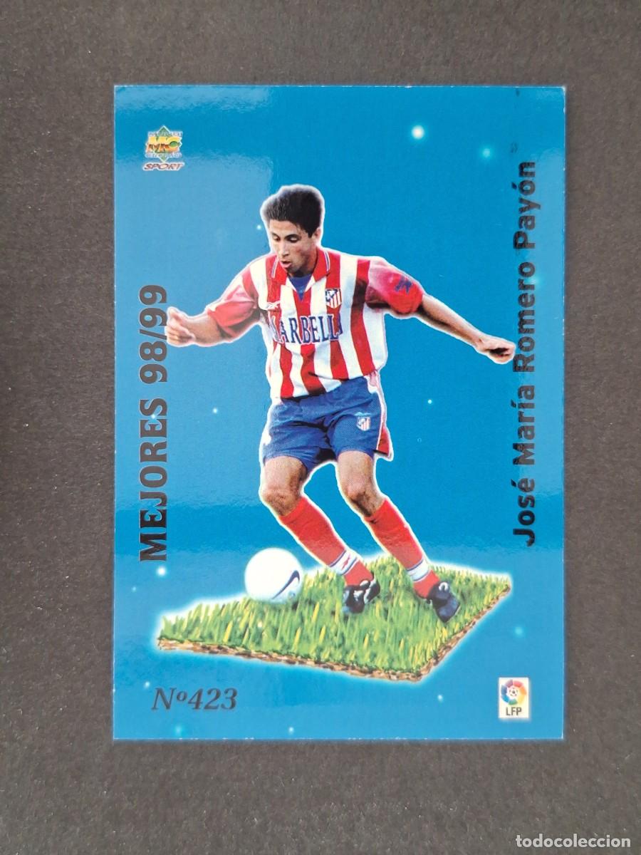 Fu&szlig;ball-Sticker: L1 JOSE MARI ATLETICO DE MADRID MEJORES 98/99 423 MUNDICROMO LAS FICHAS DE LA LIGA 2000 99 00