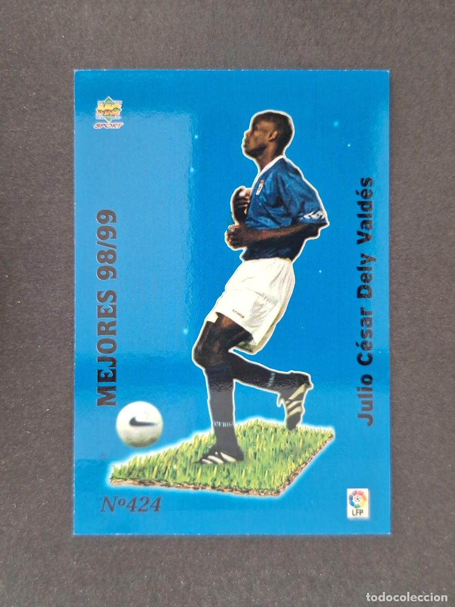 Figurine di Calcio: L1 DELY VALDES REAL OVIEDO MEJORES 98/99 424 MUNDICROMO LAS FICHAS DE LA LIGA 2000 99 00