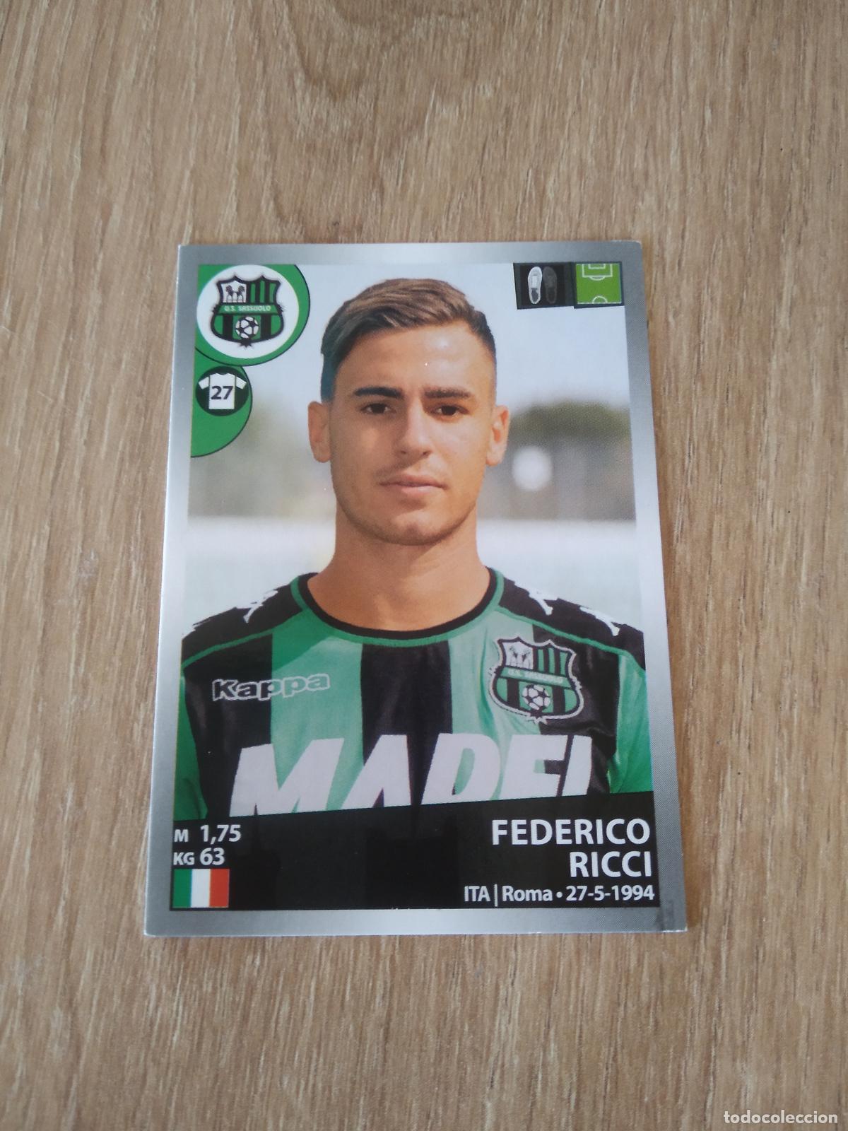 Figurine di Calcio: 498 FEDERICO RICCI SASSUOLO CROMO FUTBOL PANINI LIGA ITALIA 16-17 CALCIATORI 2016-2017