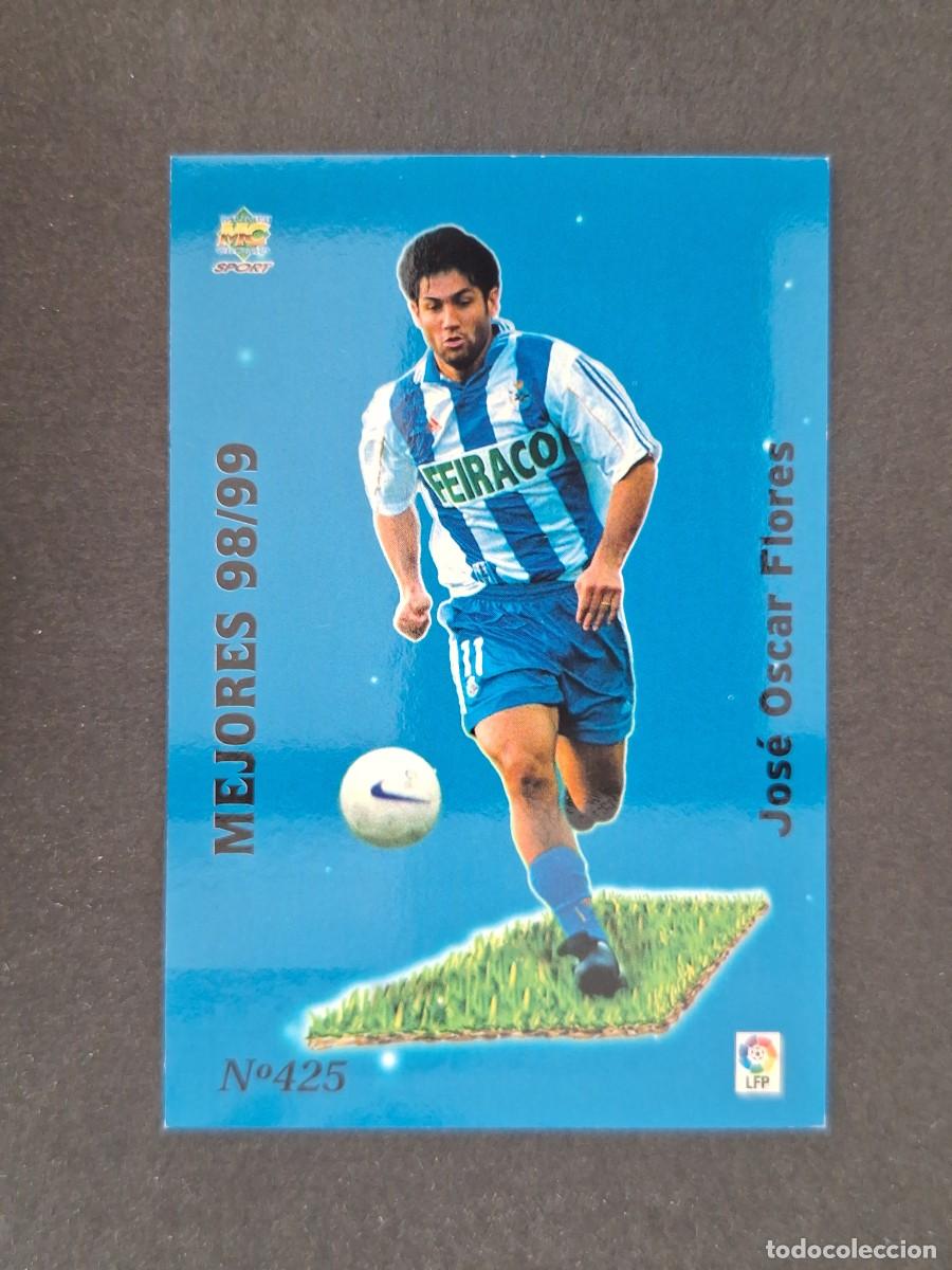 Figurine di Calcio: L1 TURU FLORES DEPORTIVO DE LA CORU&Ntilde;A MEJORES 98/99 425 MUNDICROMO LAS FICHAS DE LA LIGA 2000 99 00