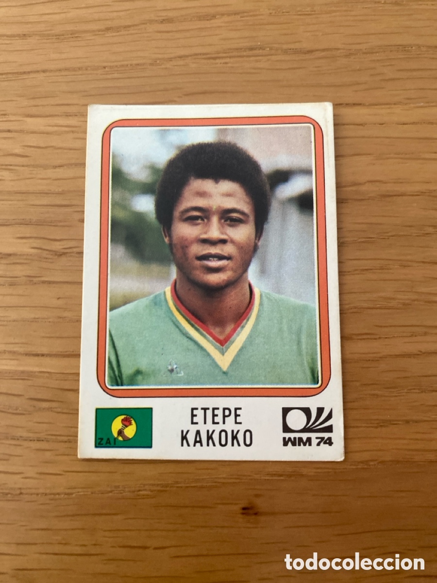 Cromos de f&uacute;tbol: Cromo panini mundial Alemania 1974 M&uacute;nich n&uacute;mero 179 Kakoko - world cup 74 stickers &aacute;lbum