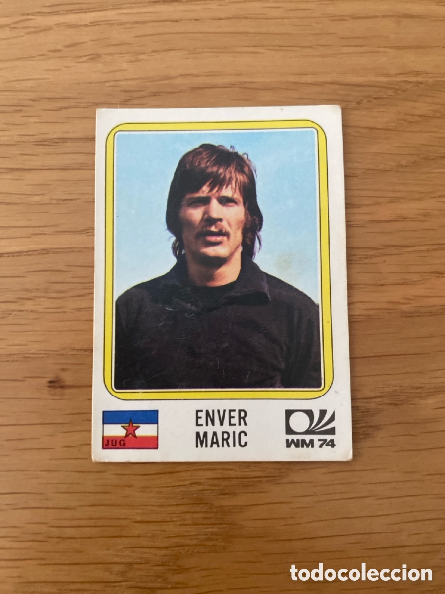 Cromos de Futebol: Cromo panini mundial Alemania 1974 M&uacute;nich n&uacute;mero 184 Maric - world cup 74 stickers &aacute;lbum