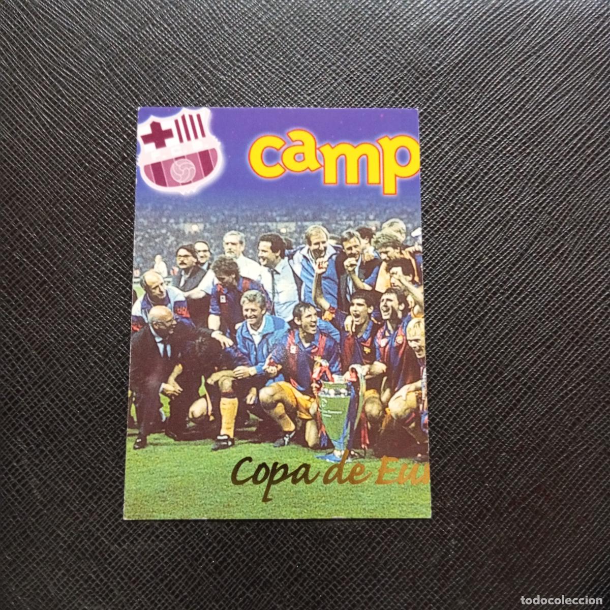 Cromos de Futebol: 70 COPA DE EUROPA 1991 92 PANINI BARCELONA 1899 1999 CENTENARIO 100 A&Ntilde;OS CROMO BARCA - A174 PG271