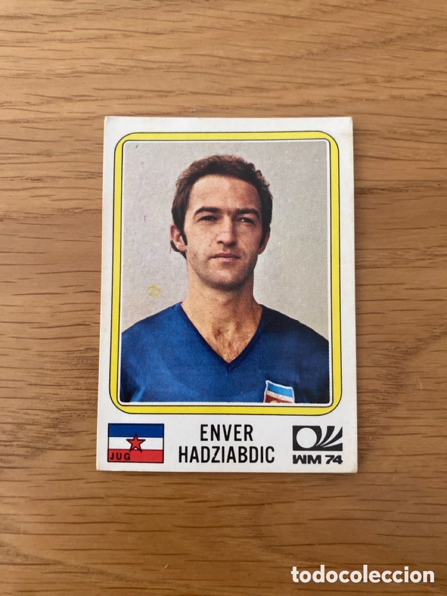 Cromos de Futebol: Cromo panini mundial Alemania 1974 M&uacute;nich n&uacute;mero 186 Hadziabdic - world cup 74 stickers &aacute;lbum