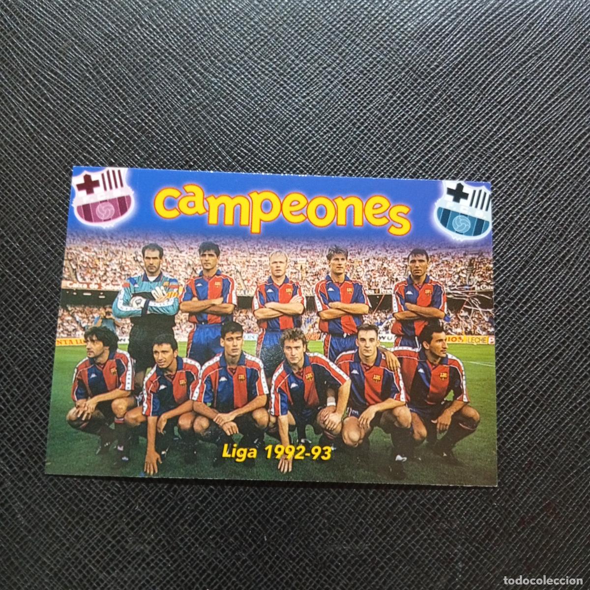 Cromos de Futebol: 73 LIGA 1992 93 PANINI BARCELONA 1899 1999 CENTENARIO 100 A&Ntilde;OS CROMO BARCA - A174 PG280